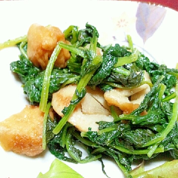 ダイコンの間引き菜とゴボウ天の炒め煮 レシピ 作り方 By Pure0304 楽天レシピ ダイコンの間引き菜とゴボウ天の炒め煮 レシピ 作り方 By Pure0304 楽天レシピ